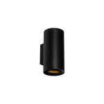 Sab - applique murale - 2 lumi�re - l 9. 6 cm - noir - design - �clairage int�rieur - salon i chambre ...