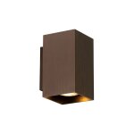 Sandy - applique murale - 2 lumi�re - l 8. 25 cm - bronze - moderne - �clairage int�rieur - salon i chambre ...