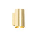 Sandy - applique murale - 2 lumi�re - l 8 cm - dor� / laiton - moderne - �clairage int�rieur - salon ...