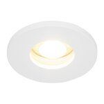 Shed - led dimmable spot encastrable variateur inclus - 1 lumi�re - � 8. 5 cm - blanc - moderne - �clairage ...