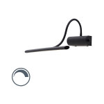 Tableau - led dimmable applique murale avec bras flexible variateur inclus - 1 lumi�re - l 32 cm - noir ...