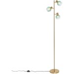 Vidro - lampadaire - 3 lumi�re - h 150 cm - vert - art deco - �clairage int�rieur - salon i chambre i ...