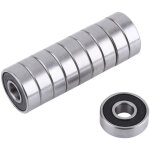 Qiyao - 10 pi�ces 608 - 2rs roulements � billes roller longboard convient pour abec utilis� pour les ...