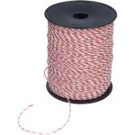 Qiyao - c�ble �lectrique de cl�ture �lectrique de 500 m, accessoires de cl�ture �lectrique pour chevaux ...