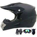 Qiyao ? casque de motocross int�gral epi ? coque abs haute r�sistance ? conformit� fmvss - 218 et ece ...