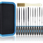 Qiyao - lime diamant, limes pour m�tal, jeu de limes aiguille, limes � aiguilles 13 pi�ces, mini de limes ...