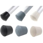 Qt�: 16 embouts en caoutchouc - pour pieds des tables, chaises, meubles - diff�rentes couleurs et tailles ...