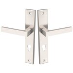 Qubik poign�e en satin sur plateau long 72 mm