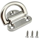 Quincaillerie acier attachez le pont d'ancrage ancre  anneau en d en acier inoxydable ?illet pliant ...