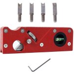 Rabot d'angle pour le travail du bois, rabot  chanfreiner biseau  45 degrs, chanfreinage, tondeuse, ...