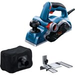 Rabot gho 20 - 82 professional - 700 w - avec but�e parall�le, cl� de montage, sac � poussi�re - bosch ...
