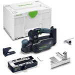 Rabot sans fil hlc 82 eb - basic - set - festool - sans batterie, ni chargeur - systainer - 578600