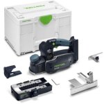 Rabot sans fil hlc 82 eb - basic - set - festool - sans batterie, ni chargeur - systainer - 578600