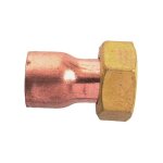 Raccord 2 pices crou prisonnier f12x17 - 10 garis d121065