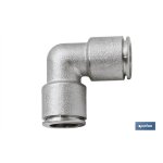 Raccord coud� t - 12 m�tallique rapide, connexion instantan�e, r�sistant � la corrosion.