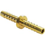 Raccords double tuyau cannel� 9 mm - 2 pi�ces