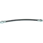 Raccord flexible haute pression avec raccords en acier galvanis�, filetage 400 mm