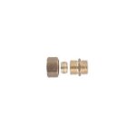 Raccord laiton bicone union m�le droit 12x17 - 8