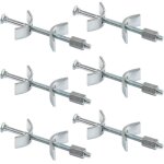 Raccord plan de travail - connecteur de meubles, 100 mm 6 pcs. - joint plan de travail cuisine - vis ...