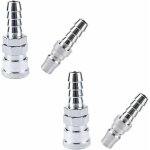 Raccord rapide pour air comprim�, flexible d'air, connecteur coupleur, raccord pneumatique pour compresseur, ...