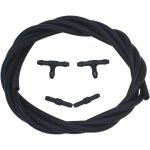 Raccord tuyau lave glace kit durite tuyau essuie glace universel, 2m tuyau de pulverisation, flexible ...