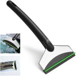 Raclette antigivre pare - brise voiture grattoir � glace id�al pour enlever le givre et la neige sans ...