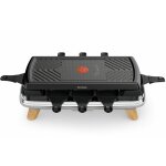 Raclette tefal tefal gourmet 3en1 1350w gris re610d12