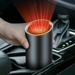 Radiateur soufflant chauffage voiture ventilateur 12v, chauffage de voiture 2 en 1 portable et refroidisseur, ...