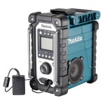 Radio de chantier 14, 4v � 18v makita sans batterie, ni chargeur - adaptateur secteur - dmr116