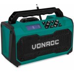 Radio de chantier 20v ? fm, bluetooth, usb ? systme haut - parleurs bass - reflex ? batterie 2. 0ah ...