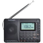 Radio num�rique am fm, radios portables � ondes courtes, tuner num�rique et pr�r�glages radio rechargeables, ...