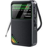 Radio de poche, radio portable am / fm sw aliment�e par batterie pour une utilisation int�rieure et ext�rieure ...