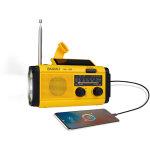 Radio de poche solaire & dynamo avec �cran lcd