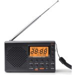 Radio portable am, fm, sw, portable, avec fonctionnement  piles, cran lcd, fm, 35 prrglages, prise ...