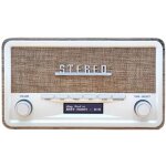 Radio rtro bluetooth dab - 18 wh