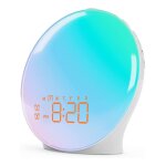 Radio - réveil simulateur d'aube et de crépuscule avec lampe de chevet led - réveillez - vous en douceur ... Radio - réveil simulateur d'aube et de crépuscule avec lampe de chevet led - réveillez - vous en douceur ...