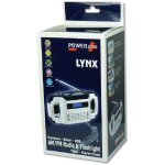 Powerplus - radio r�veil solaire et dynamo: lynx
