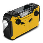 Radio solaire manivelle, poste radio dynamo am / fm radio a pile survie avec batterie 3000mah radio portable ...