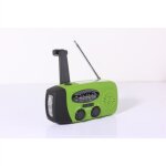 Radio radio solaire pleine bande  manivelle radio mto radio (vert)