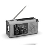 Radio d'urgence à manivelle - alarme sos - batterie externe portable usb - charge solaire - radio am ... Radio d'urgence à manivelle - alarme sos - batterie externe portable usb - charge solaire - radio am ...