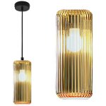 Gea luce - raika vp b1 e27 led plafonnier moderne à suspension en verre coloré, couleur oro specchiato ... Gea luce - raika vp b1 e27 led plafonnier moderne à suspension en verre coloré, couleur oro specchiato ...