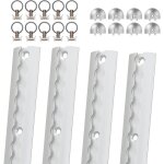 Einfeben - rail d'arrimage 4×1m, set de rail, aluminium, arrimage du chargement Einfeben - rail d'arrimage 4×1m, set de rail, aluminium, arrimage du chargement