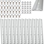 Rail d'arrimage, set de rail, aluminium, arrimage du chargement, 12�1m