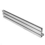 Rail de guidage 600mm support coulissant de fente de voie en t connecteur de cl�ture de jauge d'onglet ...