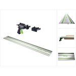 Rail de guidage set de serrage rapide fs 800 / 2 ( 491499 ) + fs - rapid / r ( 489790 ) - festool
