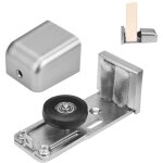 Rail de porte coulissante anticorrosion roulette porte coulissante avec tampon guide porte coulissante ...