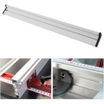Rail � rainure en t 800 mm 75 type aluminium - pour scie de table, routeur, table, travail du bois