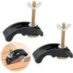 Rail t track pince de serrage, t - track clamp alliage d'aluminium m8 pinces � fente en t pour �tabli ...