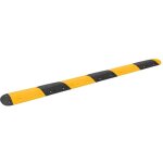 Ralentisseur jaune et noir 323x32, 5x4 cm caoutchouc