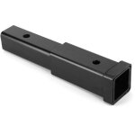 Rallonge d'attelage de remorque 12 pouces ? tube carr� en acier 2 pouces ? capacit� 5000 lb ? compatible ...